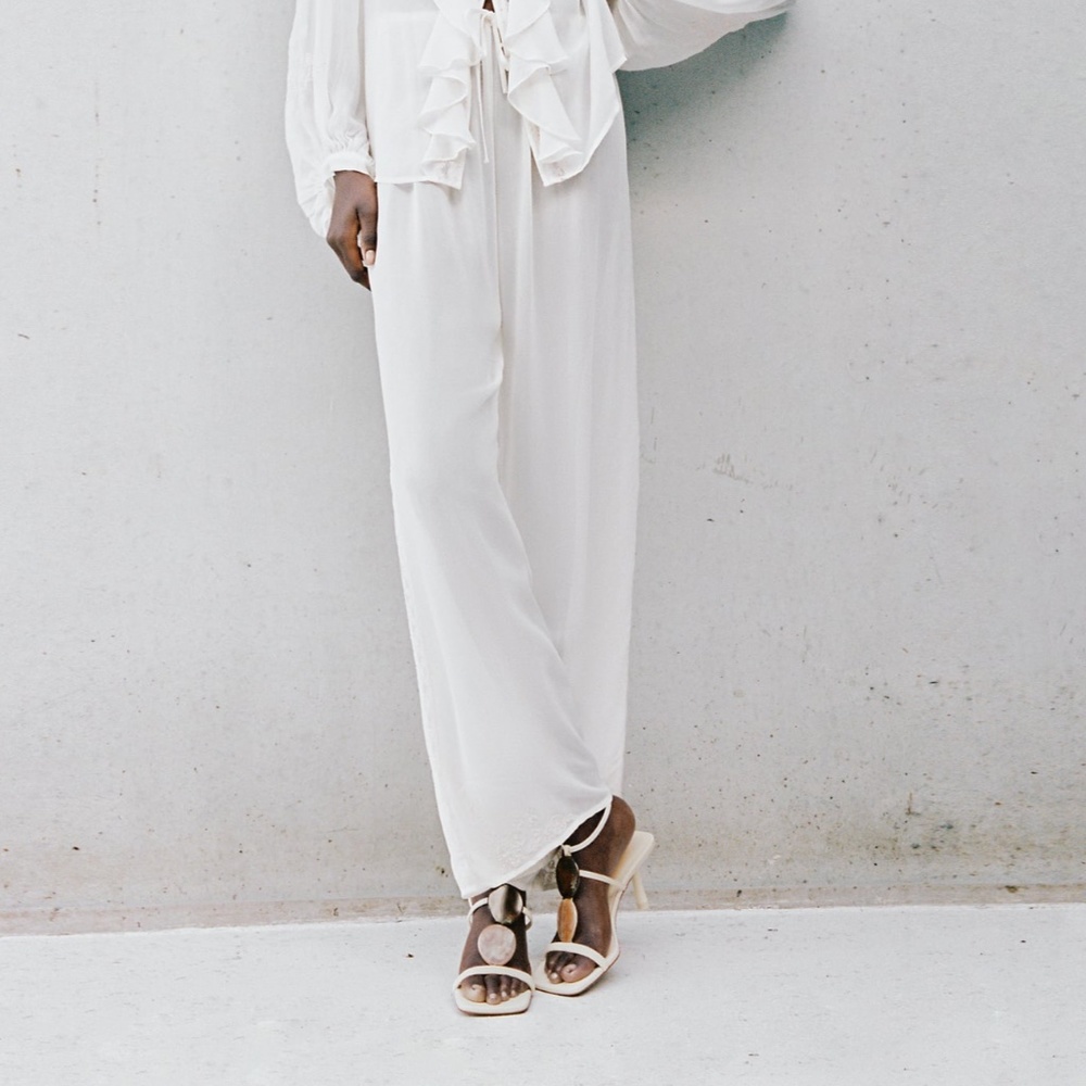 Zara mid-height heel sandals - Picture 3 of 10